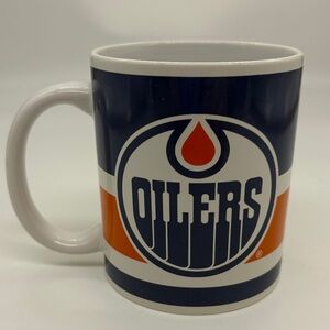 Edmonton Oilers Stripe Coffee Mug